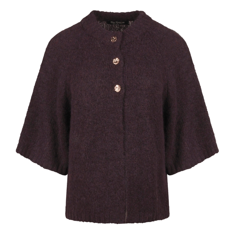 So Soire Charlotte W20576 vesten Wijnrood
