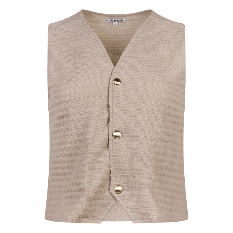 lizzi lou Lina Z10499 gilet spencers Zand