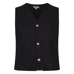 lizzi lou Lina Z10499 dames gilet/hes Zwart