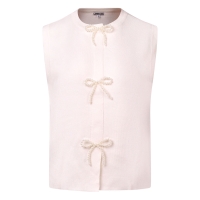lizzi lou Pippa Z10480 gilet spencers Ecru