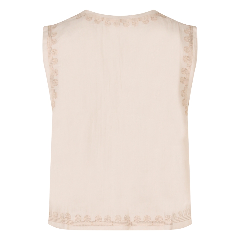 City Life Elena Z10580 gilet spencers Ecru