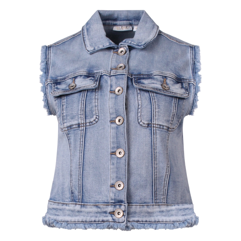 So Soire Billy Z10442 gilet spencers Denim