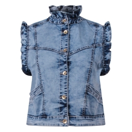 So Soire Conchita Z10436 dames gilet/hes Denim