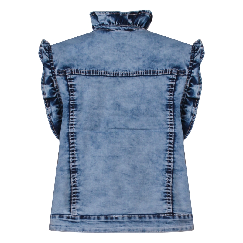 So Soire Conchita Z10436 gilet spencers Denim