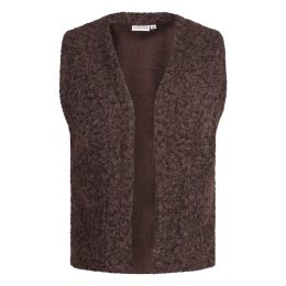 City Life Ginny W20564 dames Gilets/hessen Bruin donker
