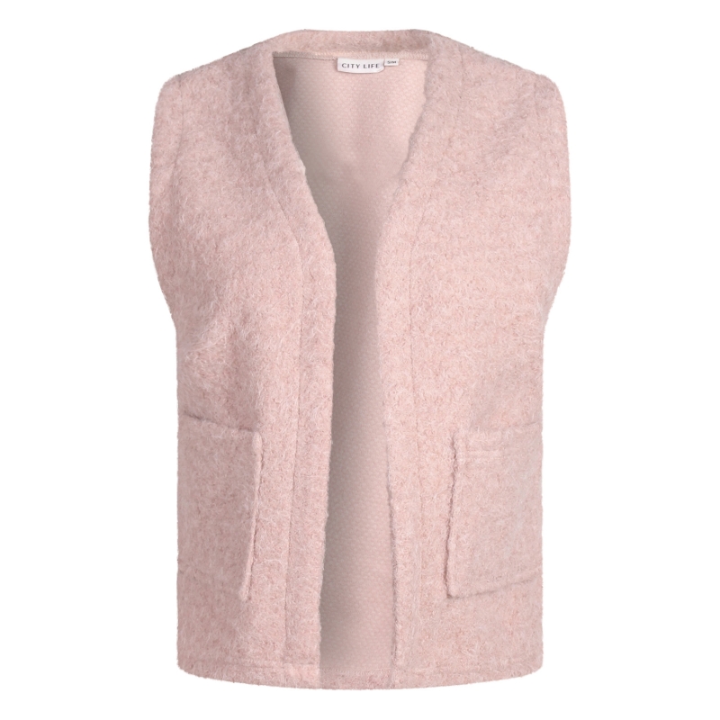 City Life Ginny W20564 gilet spencers Zand