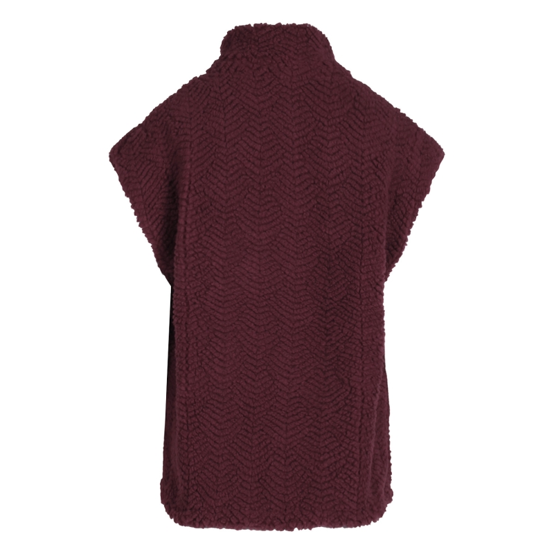 Lizzi Lou Marjorie lds W20561 gilet spencers Wijnrood