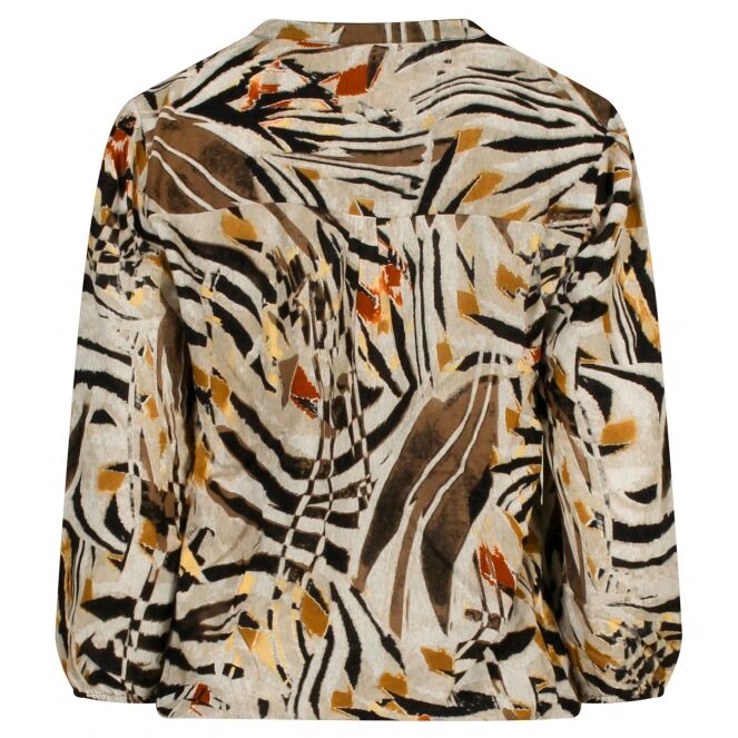 So Soire So Soire Elizia W10459 Beige naturellen mocca So Soire Elizia W10459 Dames bloese lm Beige bestel je online bij www.bertusmode.nl/