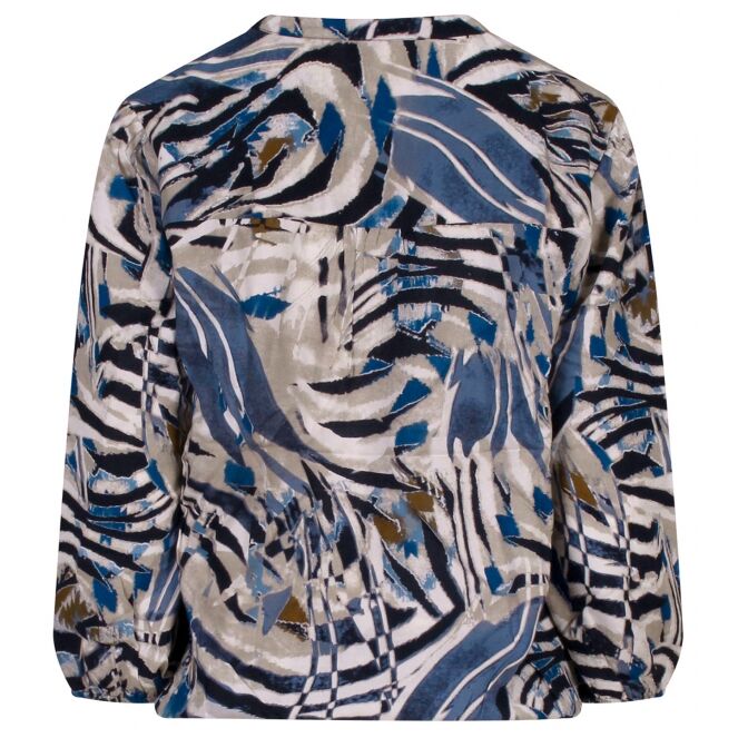 So Soire So Soire Elizia W10459 Blauw raf So Soire Elizia W10459 Dames bloese lm Blauw bestel je online bij www.bertusmode.nl/