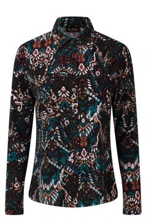 So Soire So Soire Gina W10457 Blauw petrol