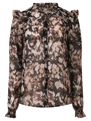 City Life City Life Ysra ruffle W10537 Beige