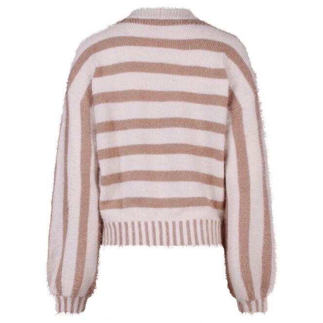 City Life City Life Liv W10408 Beige ecru City Life Liv W10408 Dames pullover Beige bestel je online bij www.bertusmode.nl/