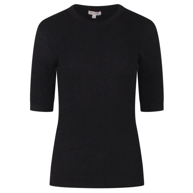 City Life City Life CX02613 W10420 Zwart black City Life CX02613 W10420 Dames pullover Zwart bestel je online bij www.bertusmode.nl/