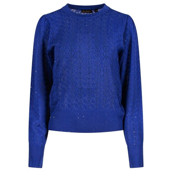 So Soire So Soire Kim W10594 Blauw kobalt So Soire Kim W10594 Dames pullover Blauw bestel je online bij www.bertusmode.nl/