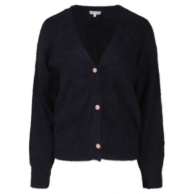 City Life City Life CX02554 W10417 Zwart black City Life CX02554 W10417 Dames vest Zwart bestel je online bij www.bertusmode.nl/