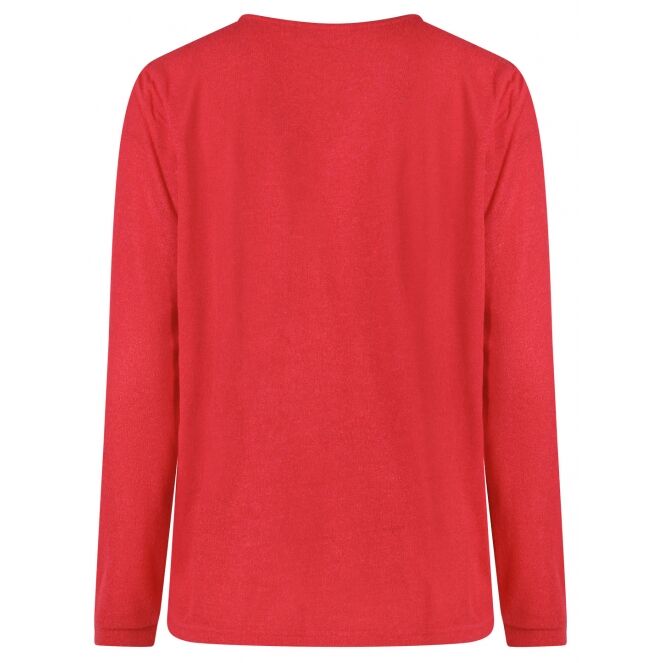 City Life City Life 213826 Z10616 Rood poinsettia City Life 213826 Z10616 Dames vest Rood bestel je online bij www.bertusmode.nl/