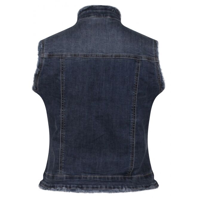 So Soire So Soire Agata W10603 Blauw medium blue So Soire Agata W10603 Dames gilet/hes Blauw bestel je online bij www.bertusmode.nl/