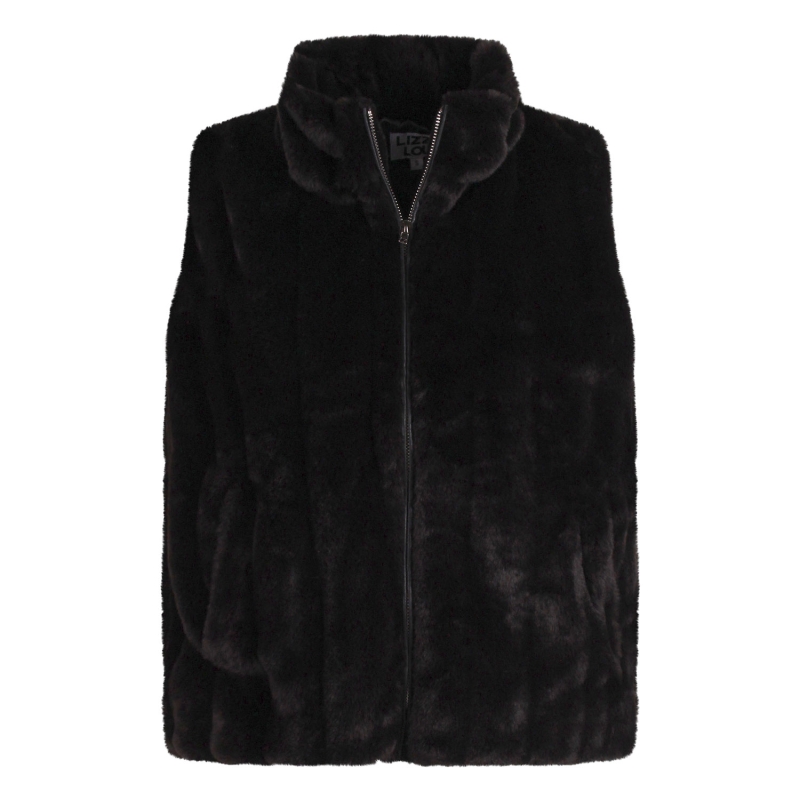 Lizzi Lou LJ-66189 W20378 bodywarmer Zwart
