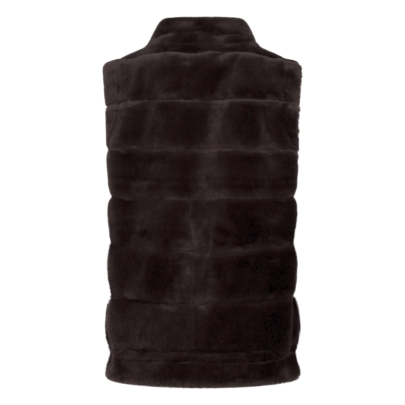 So Soire Amelie W20503 bodywarmer Bruin donker