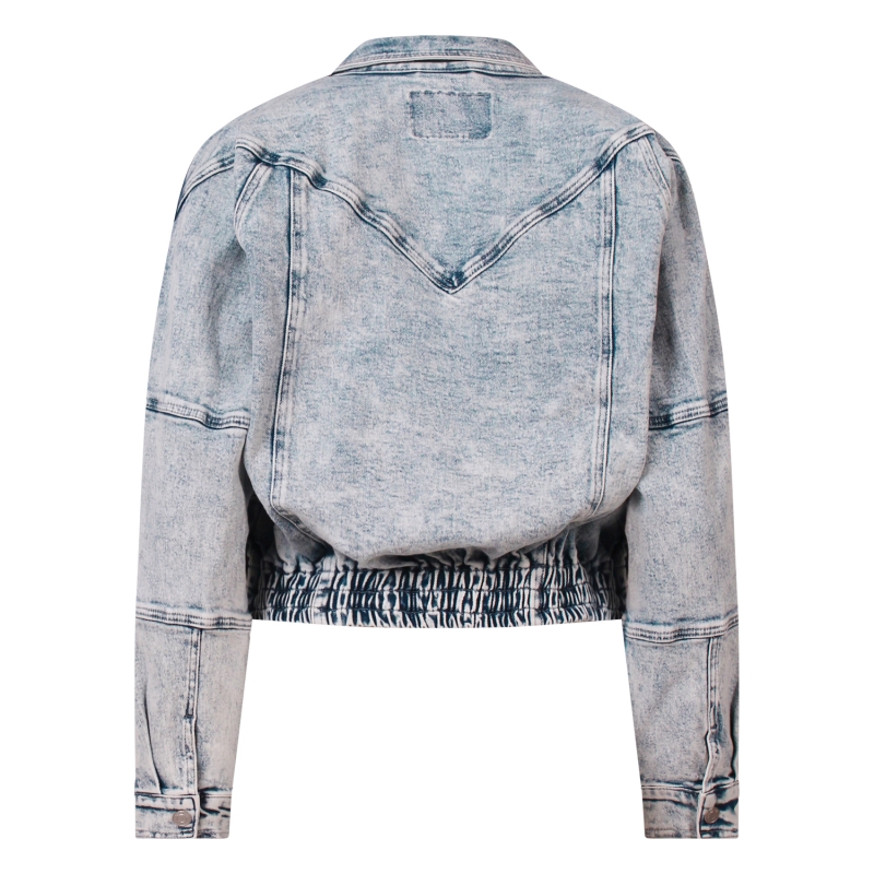 lizzi lou Avalynn lds Z10079 jackjes Denim licht gebleekt