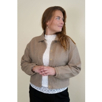 Lizzi Lou Beruni lds W20093 jackjes Taupe