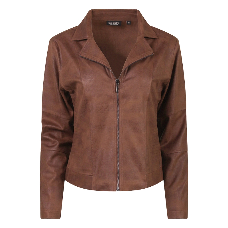 So Soire Lidia W20418 jackjes Cognac