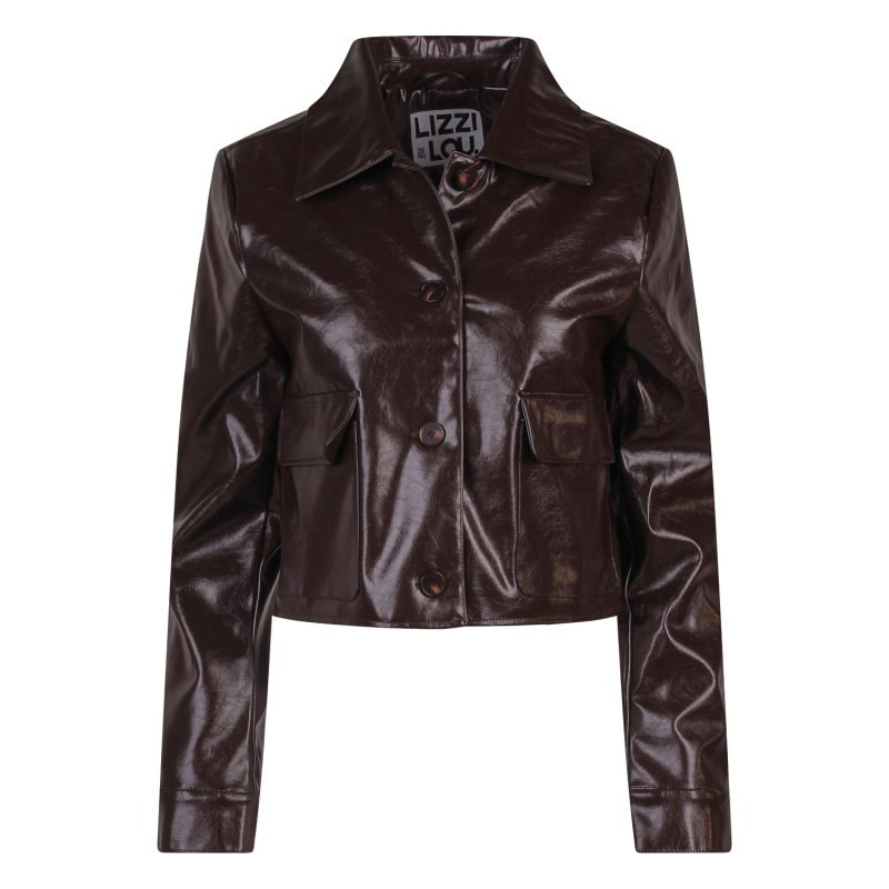Lizzi Lou CX60298 W20467 jackjes Bruin donker