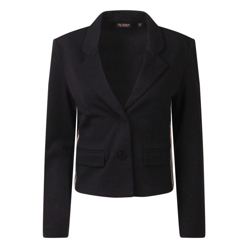 So Soire Greta W10373 blazers Zwart