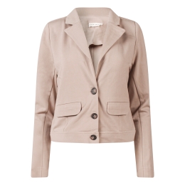 City Life 404182 Z10474 dames blazer/jasje Taupe