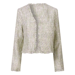 So Soire Flora Z10452 dames blazer/jasje Blauw licht