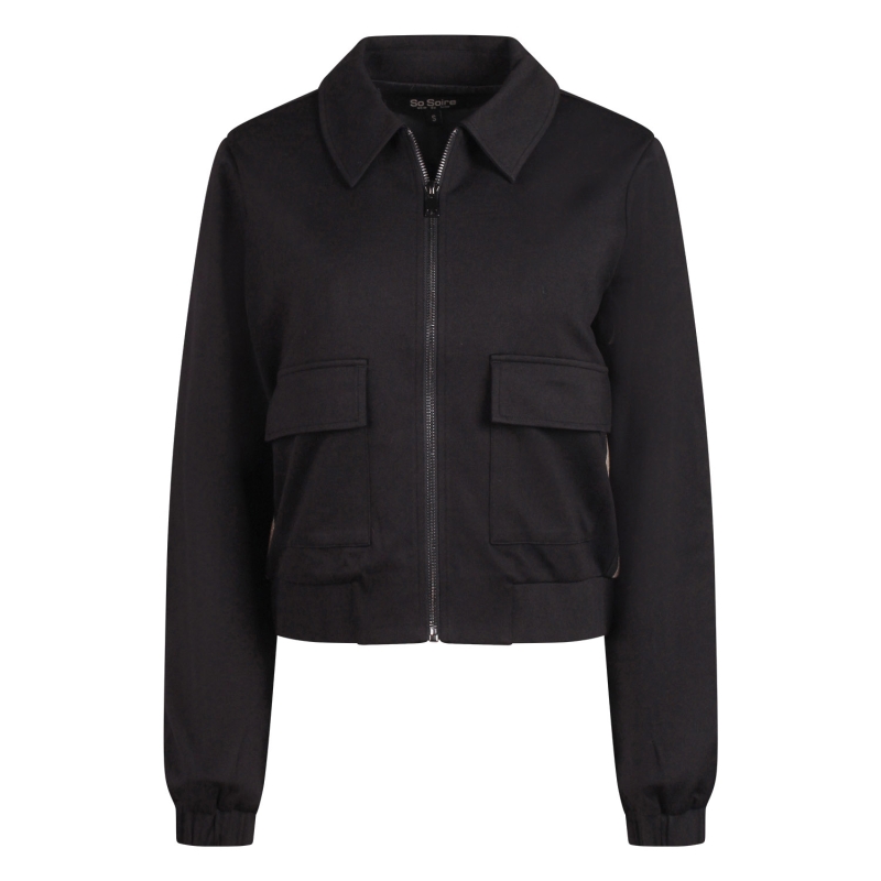 So Soire Benita W20407 blazers Zwart