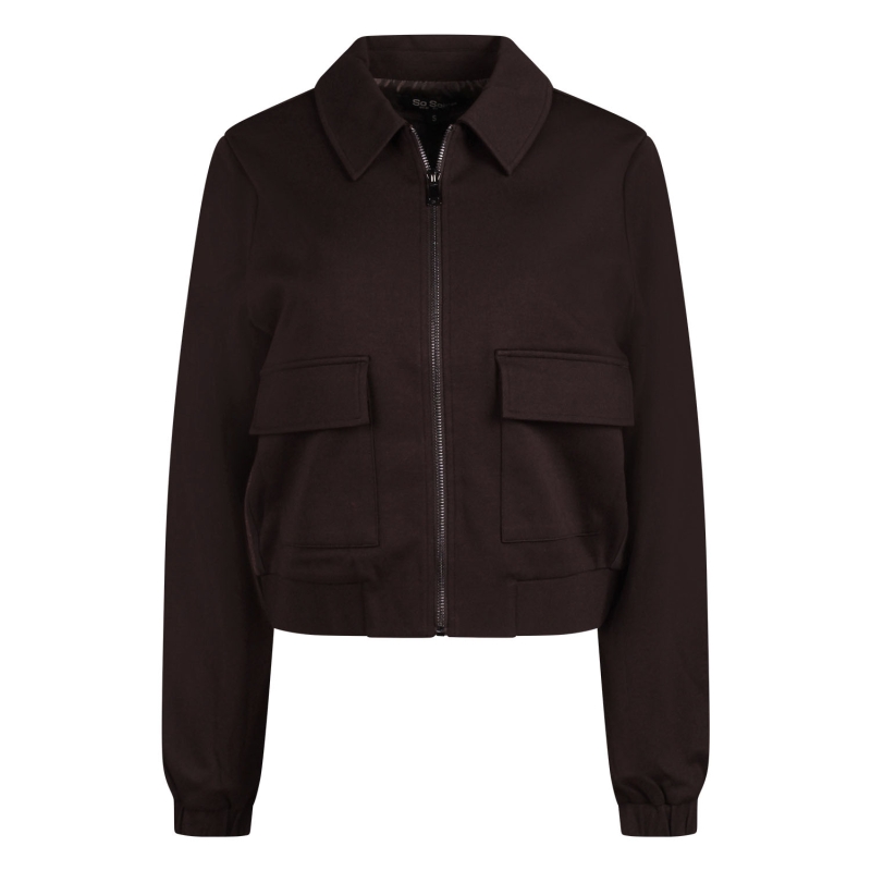 So Soire Benita W20407 blazers Bruin donker