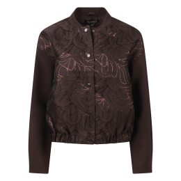 So Soire Tracey W20410 dames blazer/jasje Bruin donker