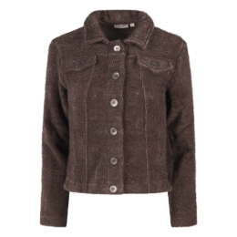 City Life 404150 W20427 dames Blazers/jasjes Bruin donker