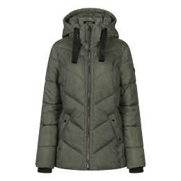 So Soire Gym W10332 dames buiten jack Groen mos