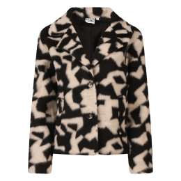 lizzi lou Jazzy W10533 dames buiten jack Zwart