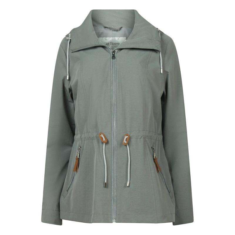 So Soire Sling Z10418 buitenjack Groen mos