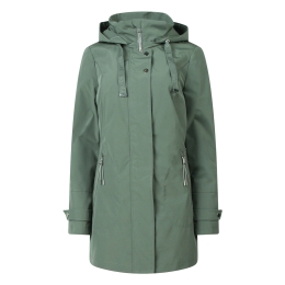 So Soire Gazebo Z10420 dames buiten jack Groen mos