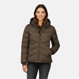 CARS jeans & casuals Synria dames buiten jack donker bruin