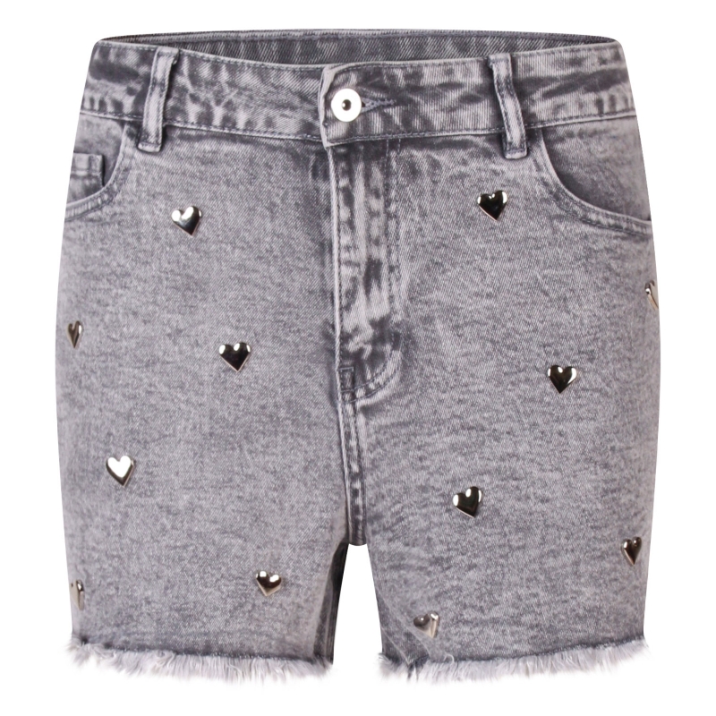 lizzi lou Anne lds Z10208 bermuda's Denim grey