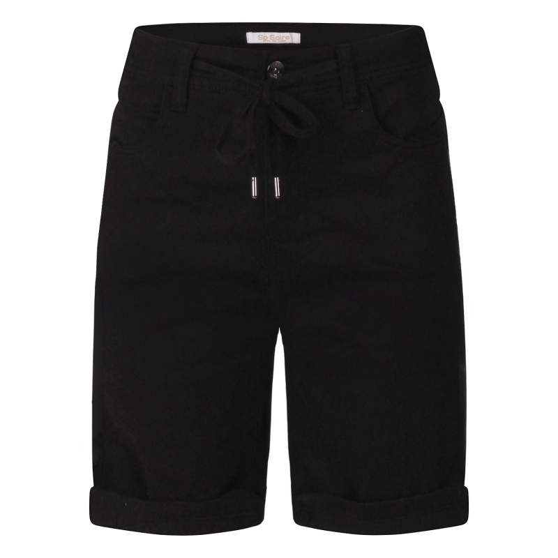 So Soire Linda Z10670 bermuda's Zwart