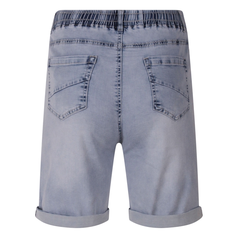 So Soire Steffie Z10671 bermuda's Denim licht gebleekt