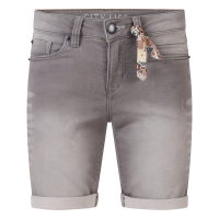 City Life Elisa Z10725 bermuda's Denim grey