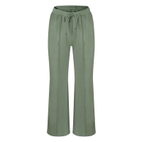 City Life 506027 W10392 lange broeken Groen mos