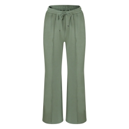 City Life 506027 W10392 dames lange broek Groen mos