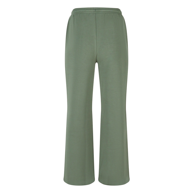 City Life 506027 W10392 lange broeken Groen mos