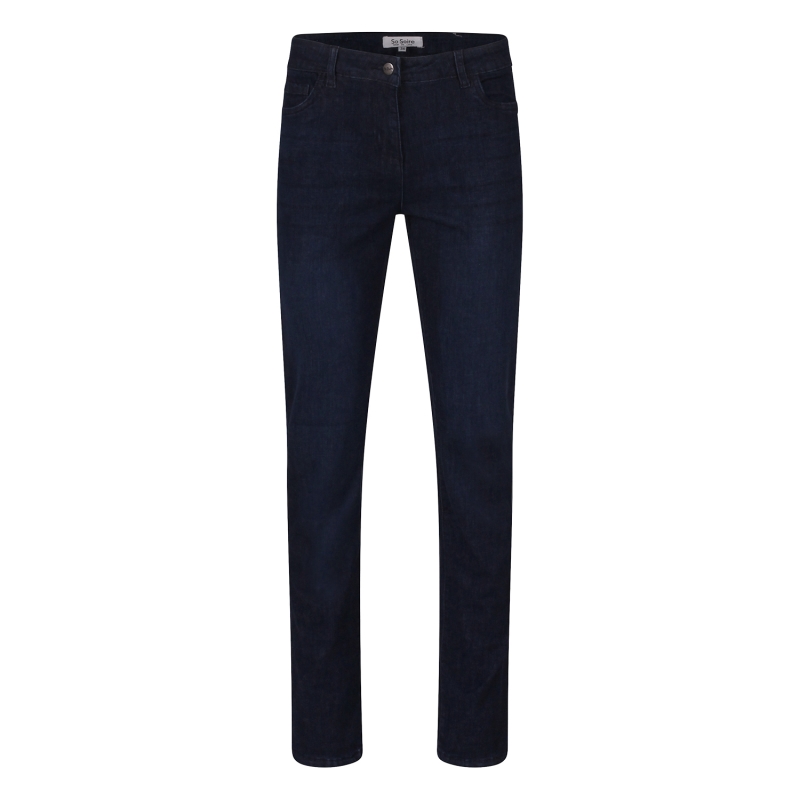 So Soire Sandra denim W10609 lange broeken Denim darkwashed
