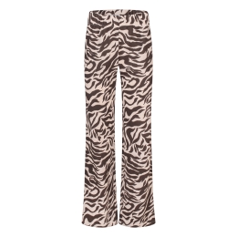 lizzi lou Sabina aop Z10493 dames lange broek Bruin