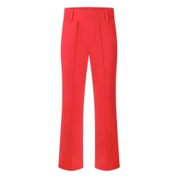 City Life 506168 Z10473 dames lange broek Rood