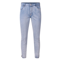 So Soire Roxy Z10444 dames lange broek Denim licht gebleekt